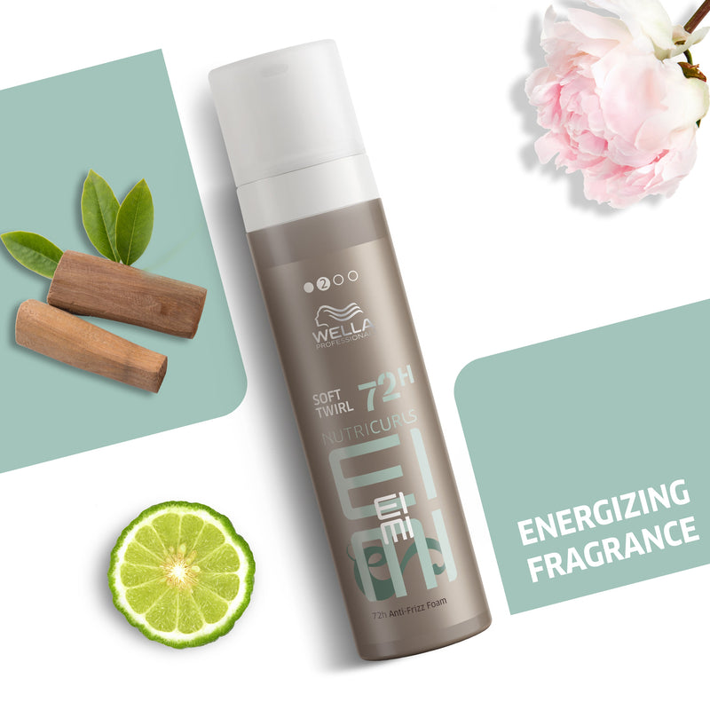 Load image into Gallery viewer, Wella EIMI Nutricurls Soft Twirl 72hr Anti-Frizz Foam 200ml
