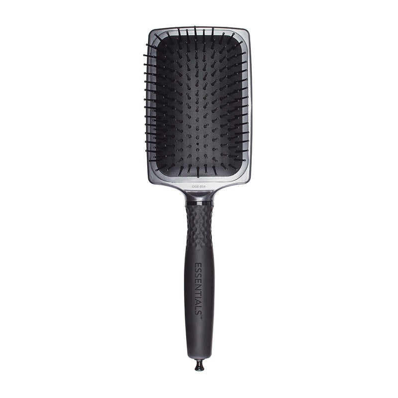 Load image into Gallery viewer, Olivia Garden Essentials Large Black Paddle Brush

