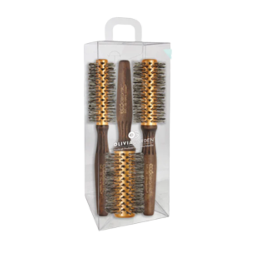 Olivia Garden Eco Ceramic Thermal Soft Bristle Boxset