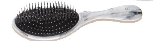 Load image into Gallery viewer, Olivia Garden Marble Detangler Medium-Thick Hair White
