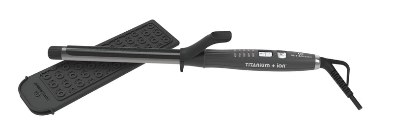 Load image into Gallery viewer, Olivia Garden Professional Titanium + Ion Curling Iron 19mm
