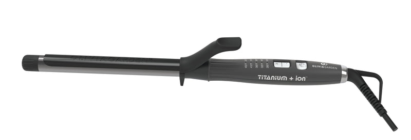 Load image into Gallery viewer, Olivia Garden Professional Titanium + Ion Curling Iron 19mm
