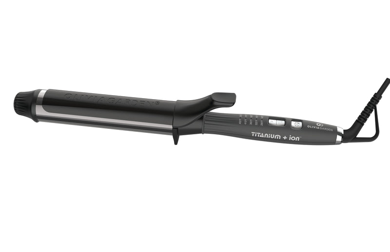 Load image into Gallery viewer, Olivia Garden Professional Titanium + Ion Curling Iron 32mm

