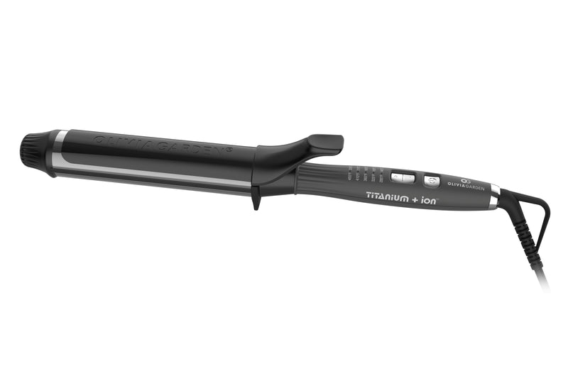 Load image into Gallery viewer, Olivia Garden Professional Titanium + Ion Curling Iron 32mm
