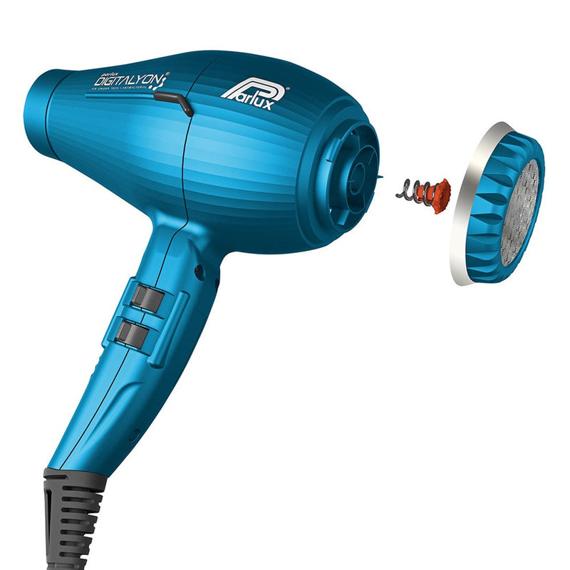 Load image into Gallery viewer, Parlux DigitAlyon Hair Dryer Blue
