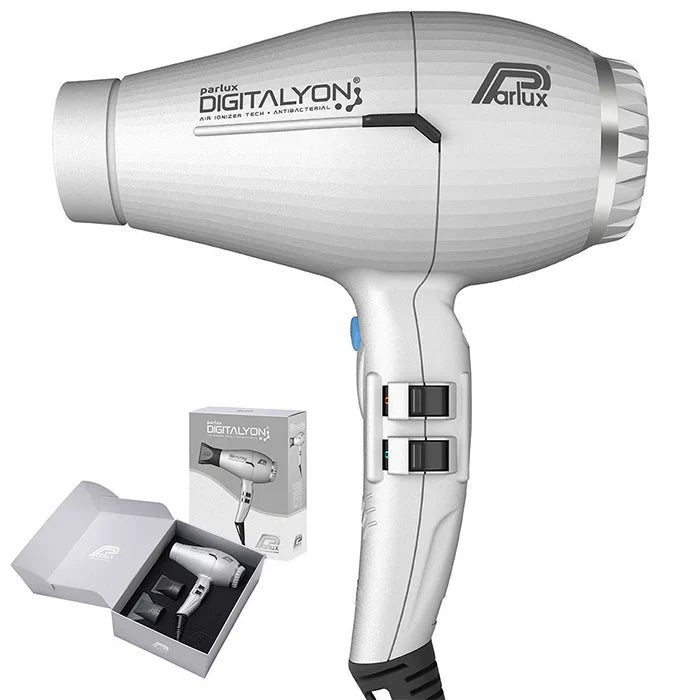 Load image into Gallery viewer, Parlux DigitAlyon Hair Dryer Silver
