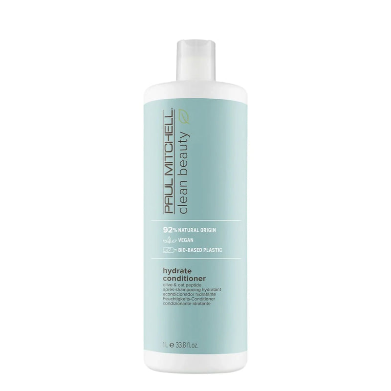 Load image into Gallery viewer, Paul Mitchell Clean Beauty Hydrate Shampoo &amp; Conditioner 1 Litre Duo
