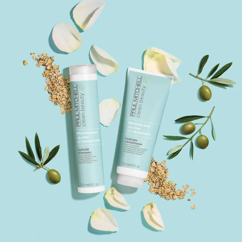 Load image into Gallery viewer, Paul Mitchell Clean Beauty Hydrate Shampoo &amp; Conditioner 250ml Duo
