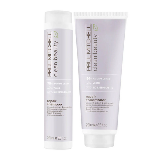 Paul Mitchell Clean Beauty Repair Shampoo & Conditioner 250ml Duo