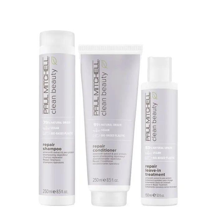 Load image into Gallery viewer, Paul Mitchell Clean Beauty Repair Shampoo, Conditioner, Treatment Trio
