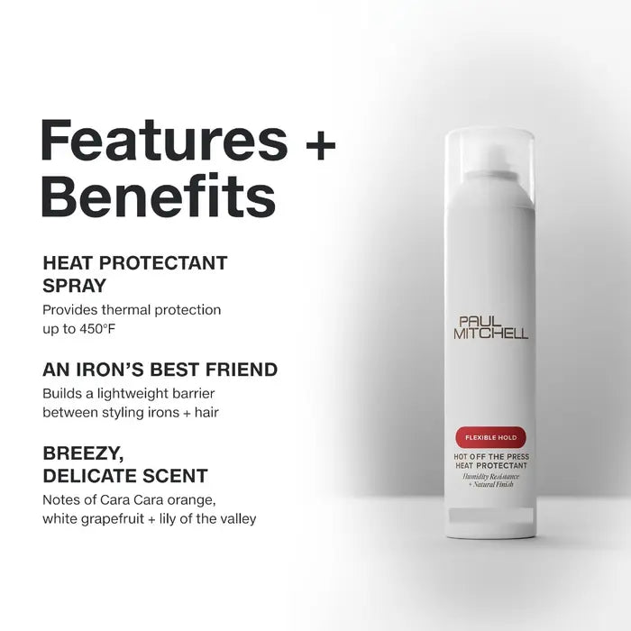 Load image into Gallery viewer, Paul Mitchell Hot Off The Press Heat Protectant 200ml
