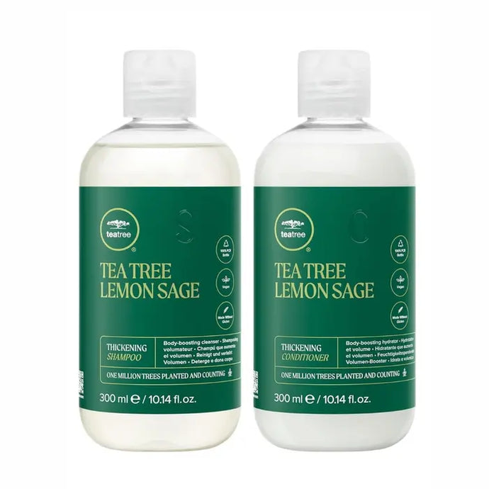 Paul Mitchell Tea Tree Lemon Sage Thickening Shampoo & Conditioner 300ml