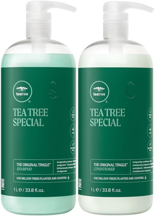 Load image into Gallery viewer, Paul Mitchell Tea Tree Special Shampoo &amp; Conditioner 1 Litre Duo
