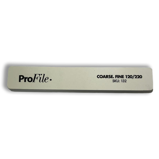 ProFile 120/220 Coarse-Fine Cushion White Core Nail File