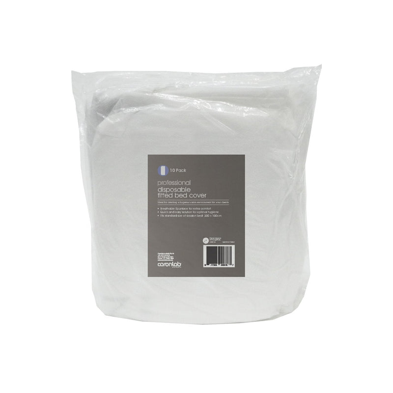 Load image into Gallery viewer, Caronlab Disposable Fitted Bed Cover 10pk - Beautopia Hair &amp; Beauty
