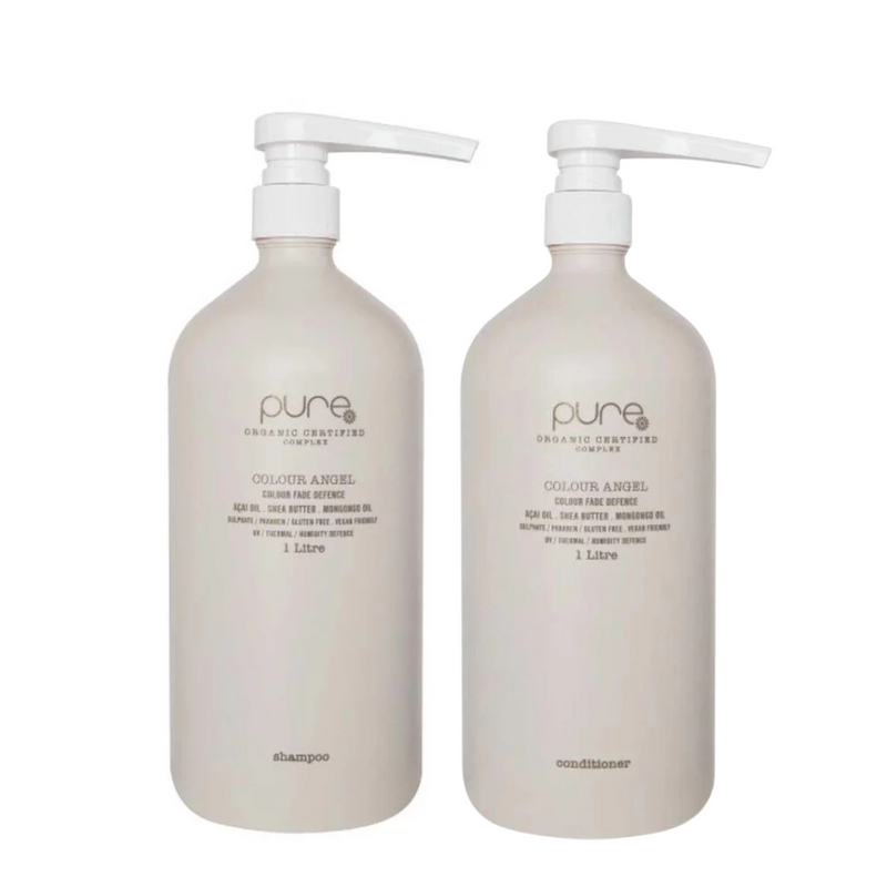 Load image into Gallery viewer, Pure Angel Rinse Shampoo &amp; Conditioner 1 Litre Duo
