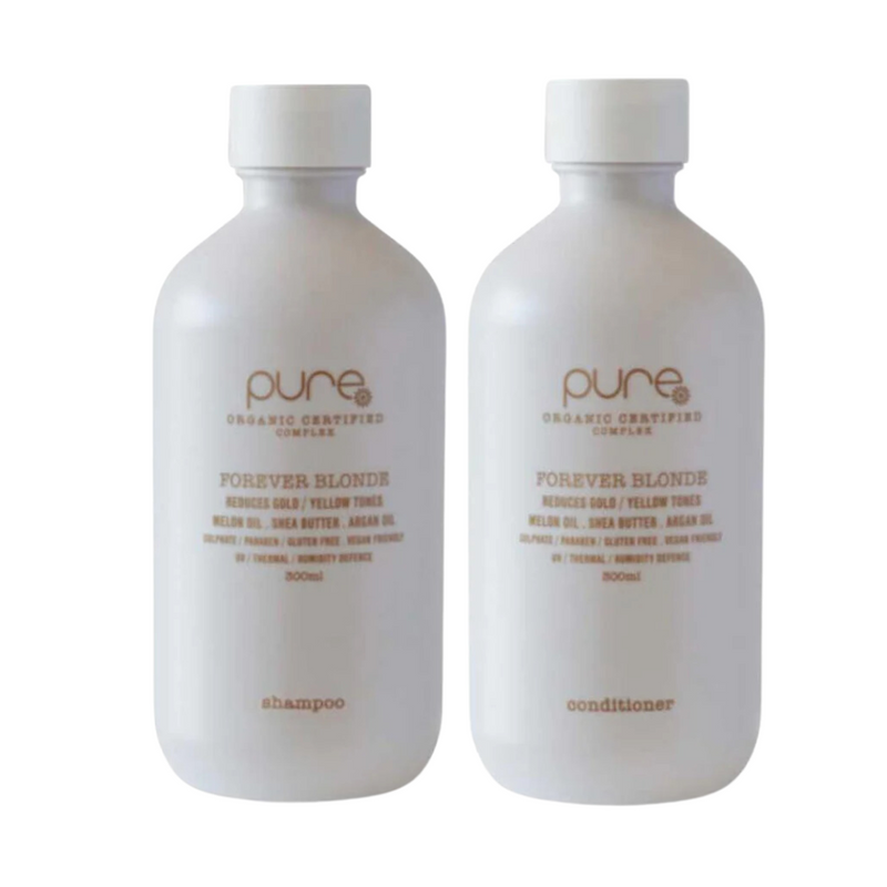 Load image into Gallery viewer, Pure Forever Blonde Shampoo &amp; Conditioner 300ml Duo
