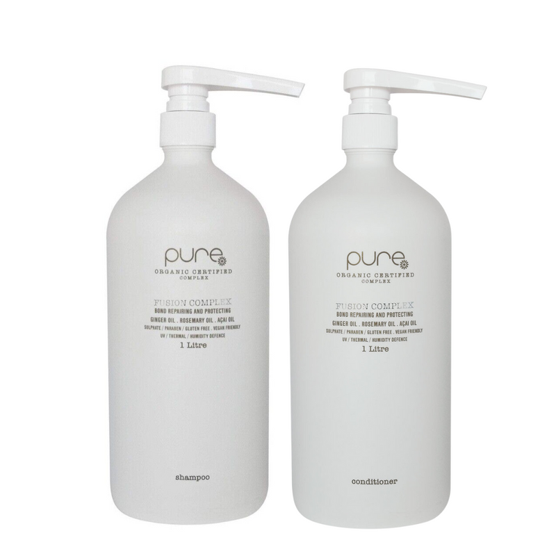 Load image into Gallery viewer, Pure Fusion Complex Shampoo &amp; Conditioner 1 Litre Duo

