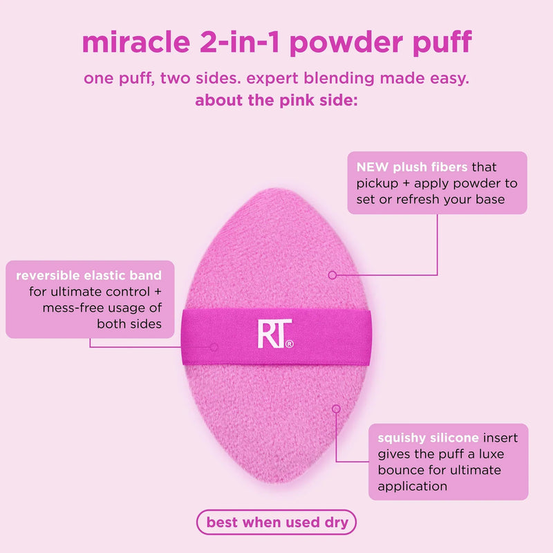 Load image into Gallery viewer, Real Techniques Miracle 2-in-1 Powder Puff
