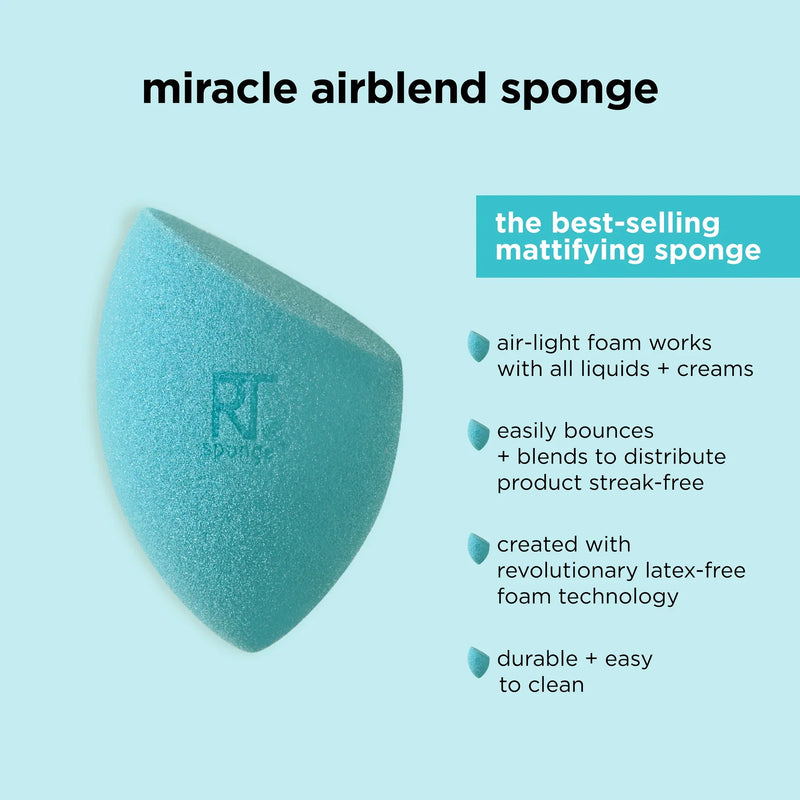 Load image into Gallery viewer, Real Techniques Miracle Airblend Sponge 2pk

