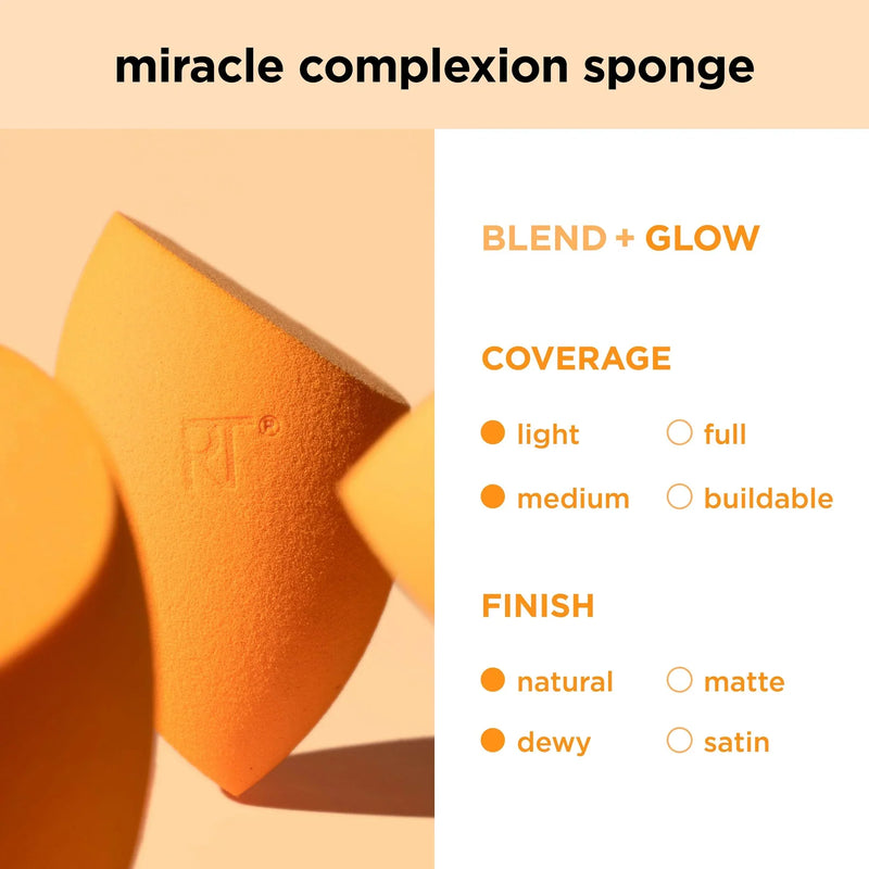 Load image into Gallery viewer, Real Techniques Miracle Complexion Sponge 4pk
