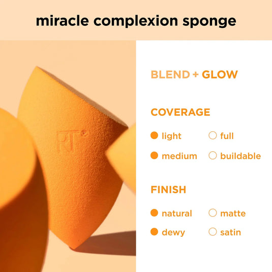 Real Techniques Miracle Complexion Sponge 4pk