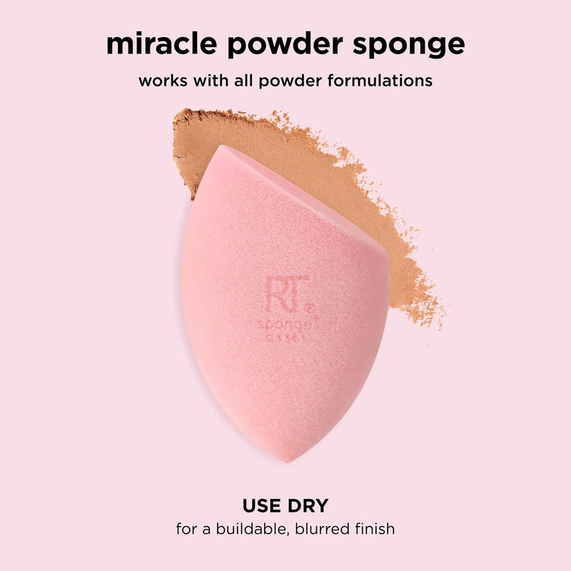 Load image into Gallery viewer, Real Techniques Miracle Powder Sponge 2pk
