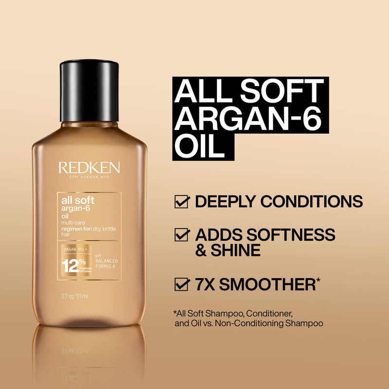 Load image into Gallery viewer, Redken All Soft Argan-6 Oil 111ml
