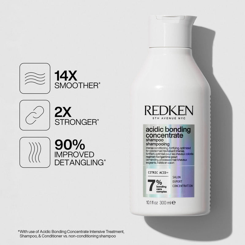 Load image into Gallery viewer, Redken Acidic Bonding Concentrate Shampoo, Conditioner and Leave-In Treatment Trio
