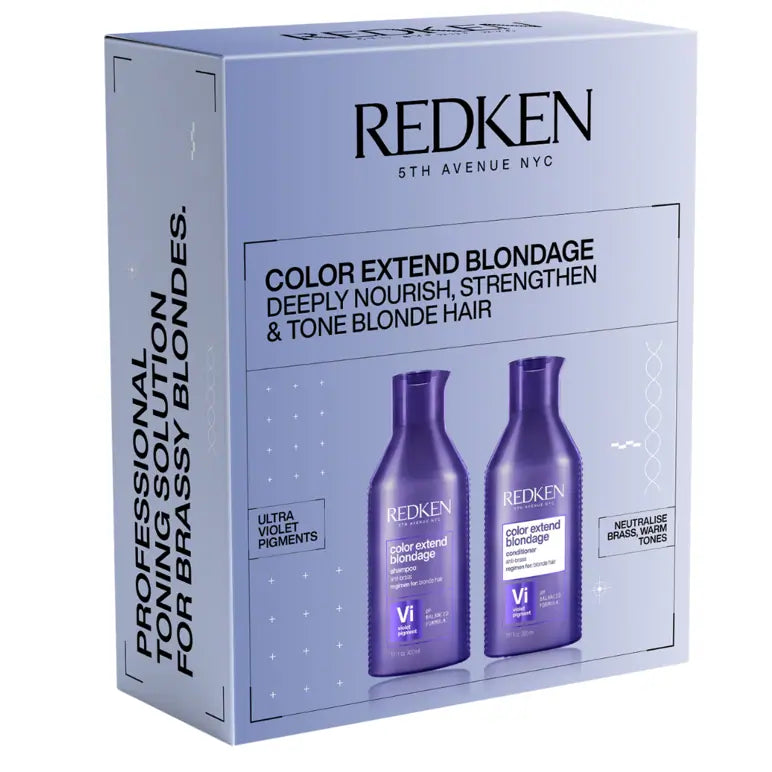 Load image into Gallery viewer, Redken Color Extend Blondage Duo Gift Pack
