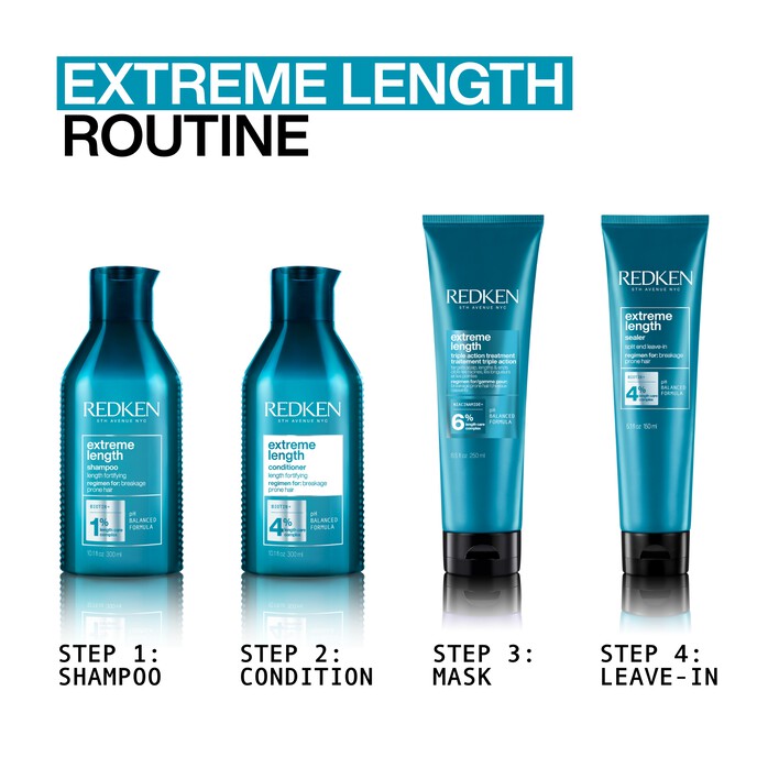 Load image into Gallery viewer, Redken Extreme Length Triple Action Treatment 250ml
