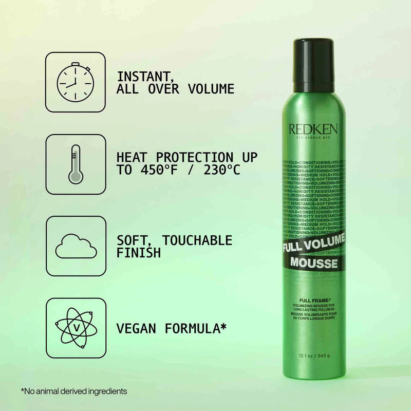 Load image into Gallery viewer, Redken Full Frame Full Volume Mousse 343g
