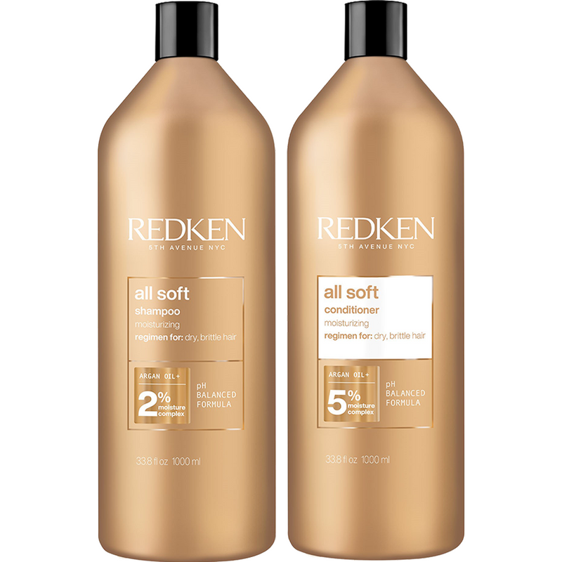 Load image into Gallery viewer, Redken All Soft Shampoo &amp; Conditioner 1L Duo
