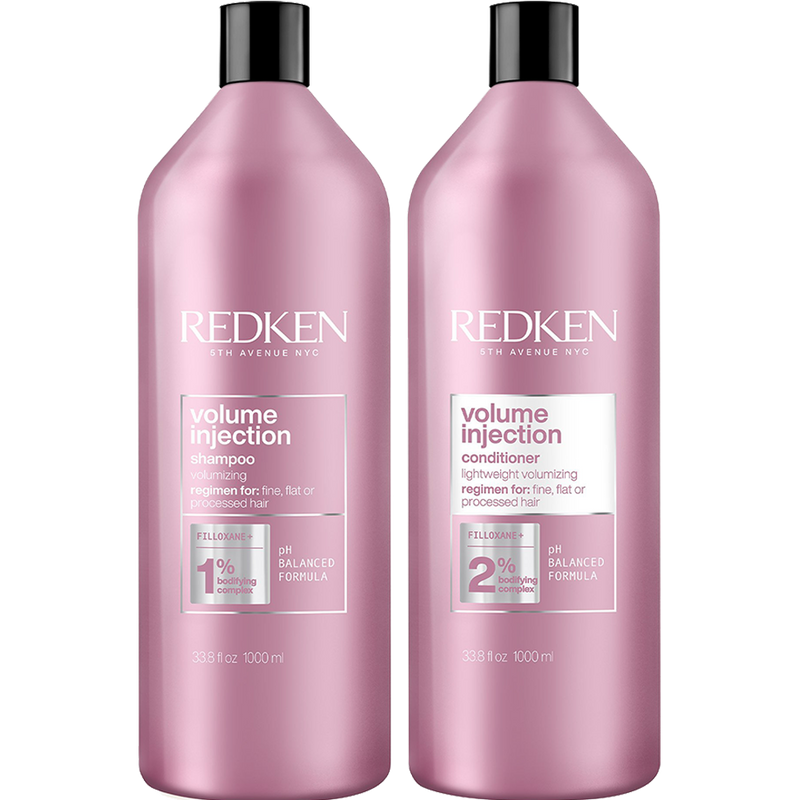 Load image into Gallery viewer, Redken Volume Injection Shampoo &amp; Conditioner 1L Duo
