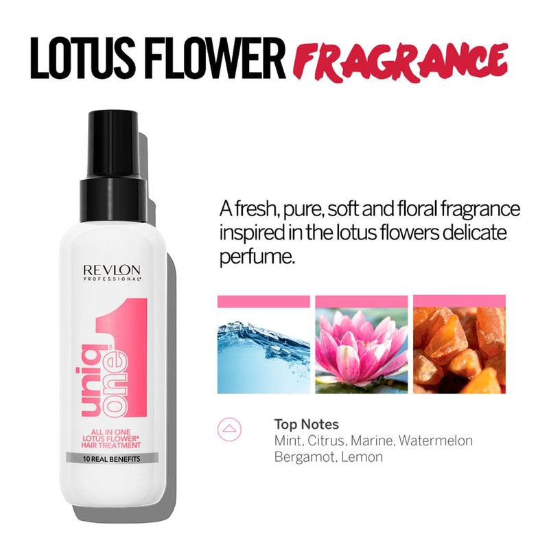 Load image into Gallery viewer, Revlon Professional Uniq One Lotus Flower Hair Treatment 150ml
