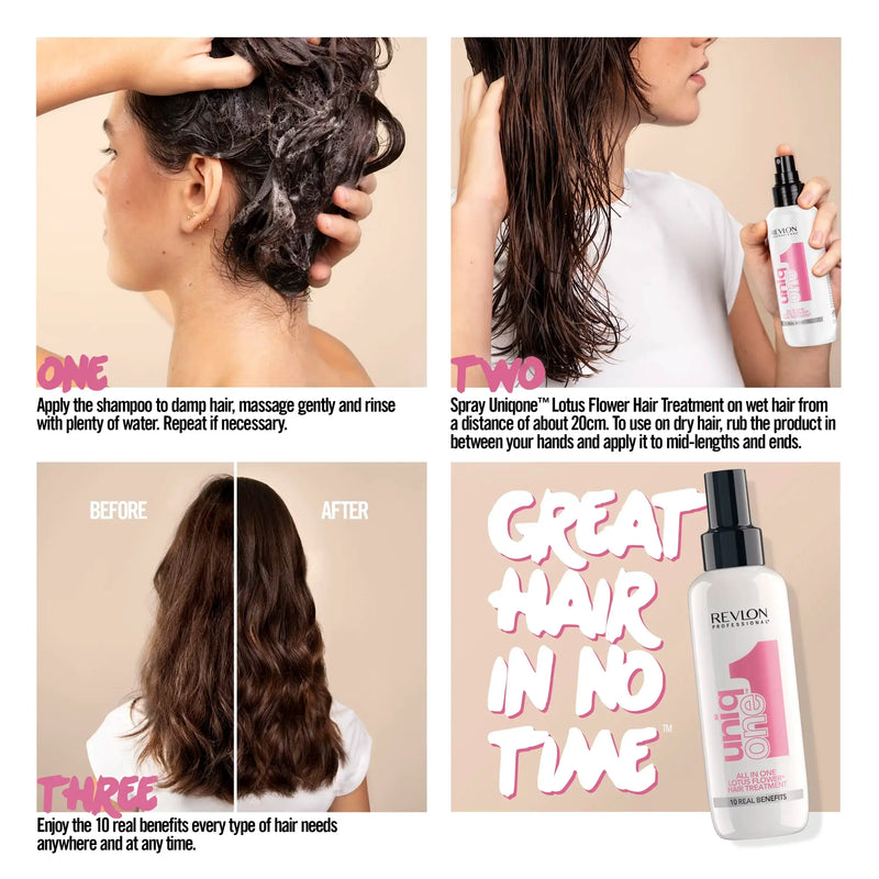 Load image into Gallery viewer, Revlon Professional Uniq One Lotus Flower Hair Treatment 150ml

