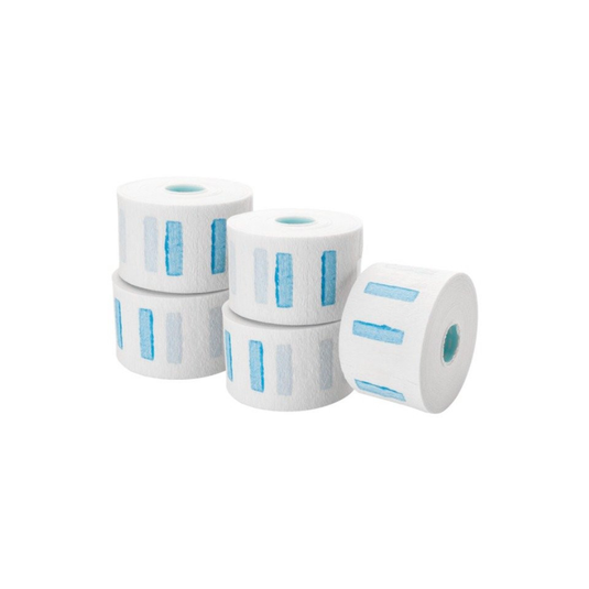 Santorini Barber Neck Strips Flexible 100 Piece Rolls – 5 pack