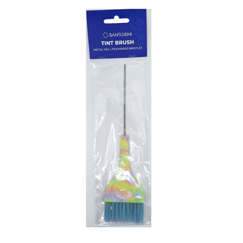 Santorini Feathered Tint Brush Pastel Metal Tail