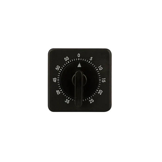 Santorini Mechanical Black Timer