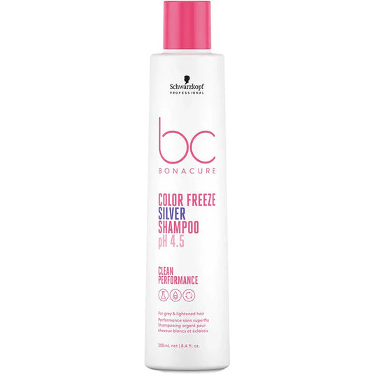 Schwarzkopf BC Clean Performance PH 4.5 Color Freeze Silver Shampoo 250ml