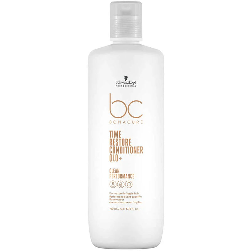 Load image into Gallery viewer, Schwarzkopf BC Clean Performance Q10+ Time Restore Conditioner 1 Litre

