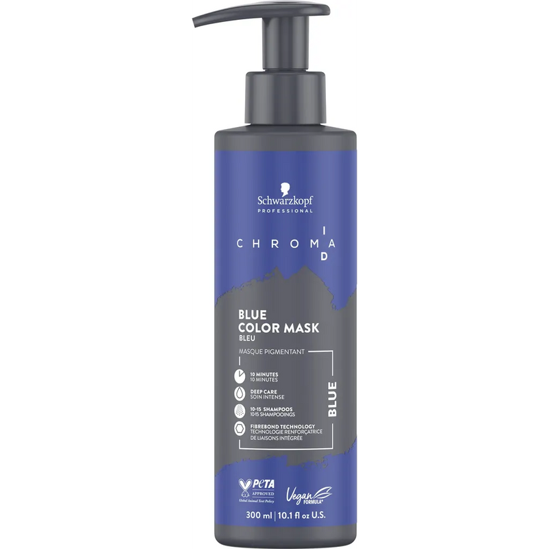 Load image into Gallery viewer, Schwarzkopf Chroma ID Express Bonding Color Mask Blue 300ml
