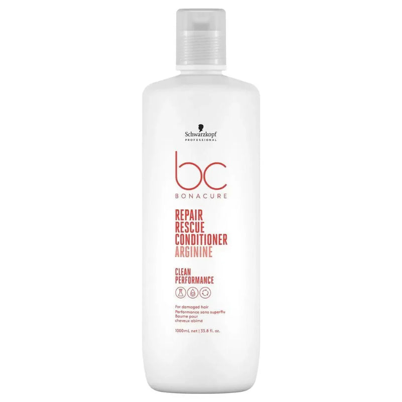 Load image into Gallery viewer, Schwarzkopf Professional BC Clean Performance Repair Rescue Shampoo &amp; Conditioner 1 Litre Duo
