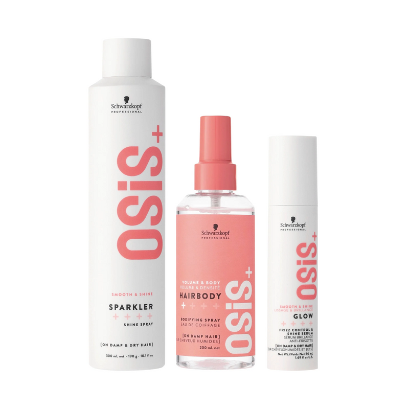 Load image into Gallery viewer, Schwarzkopf OSiS+ Smooth &amp; Shine Trio
