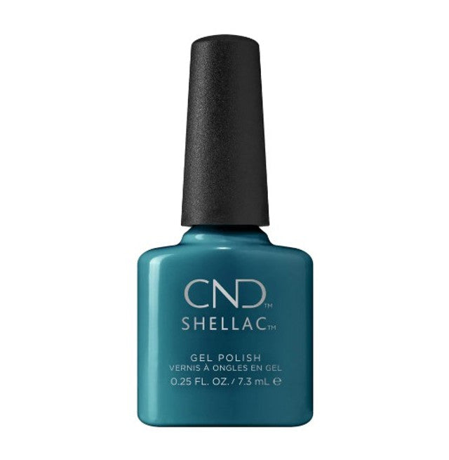 Load image into Gallery viewer, CND Shellac Gel Polish Fall 2022  Teal Time 7.3ml
