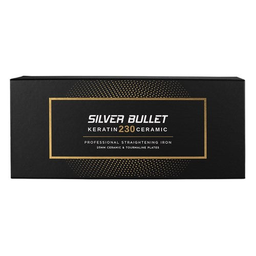 Load image into Gallery viewer, Silver Bullet Keratin 230 Ceramic Tourmaline Hair Straightener
