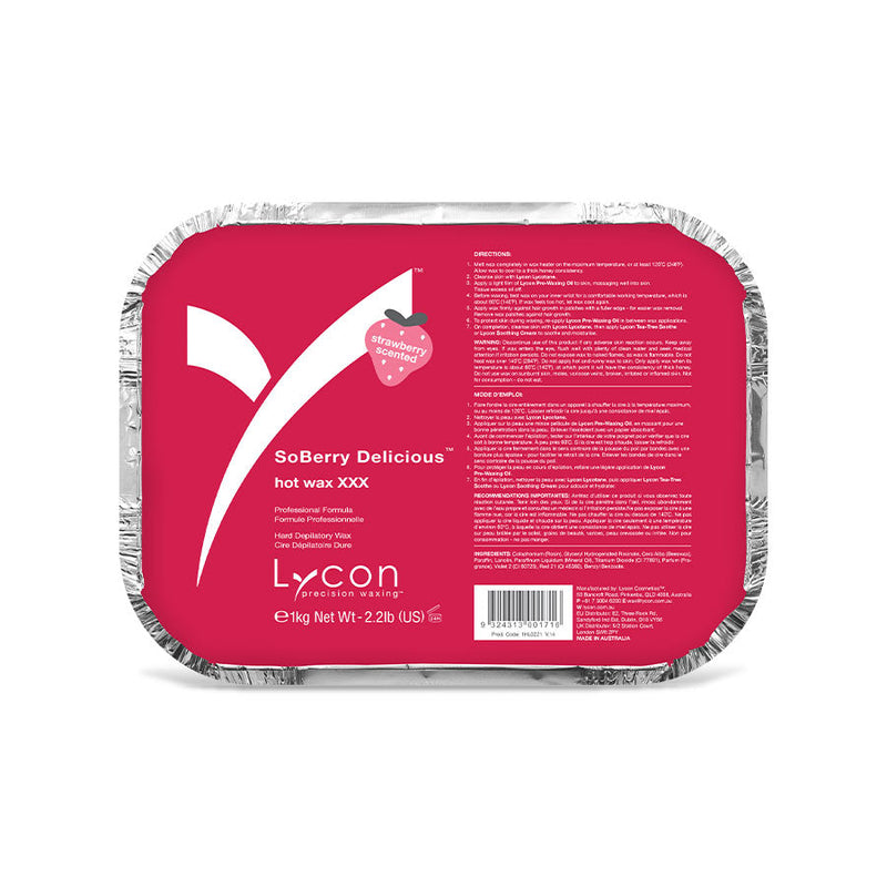 Load image into Gallery viewer, Lycon So Berry Delicious Hot Wax 1kg
