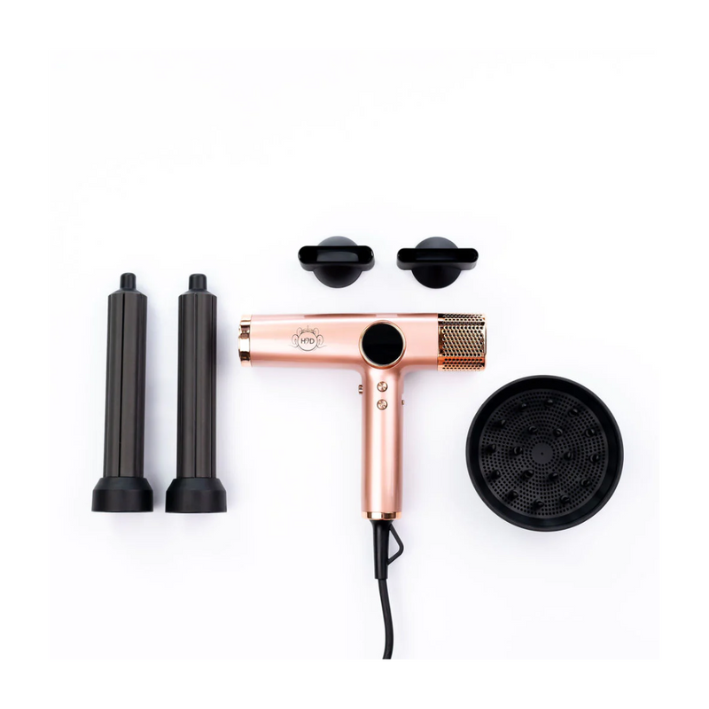 Load image into Gallery viewer, H2D Xtreme 4-in-1 Hair Dryer Rose Gold
