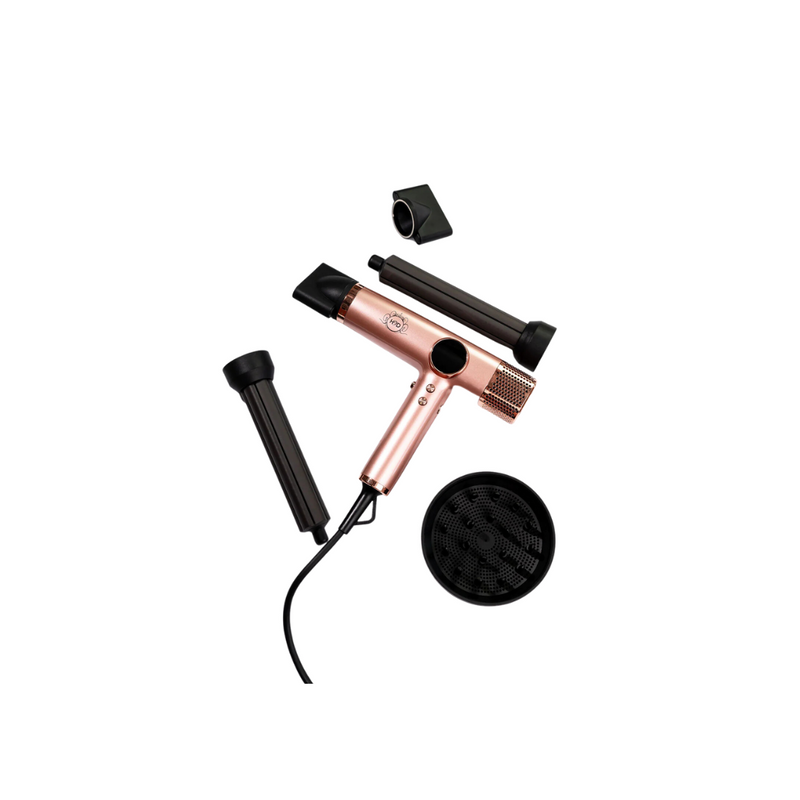 Load image into Gallery viewer, H2D Xtreme 4-in-1 Hair Dryer Rose Gold
