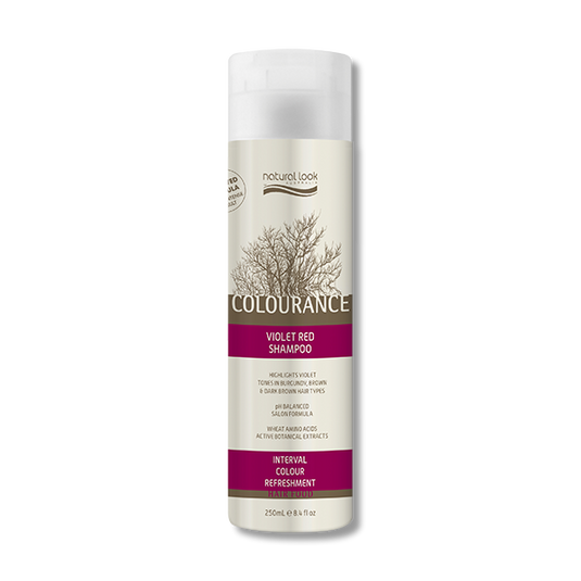 Natural Look Colourance Violet Red Shampoo - 250ml-Natural Look-Beautopia Hair & Beauty